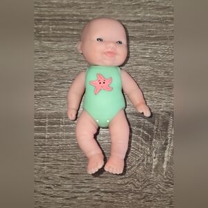 Berenguer Baby My Sweet Love Lots to Love Mini Doll Green Outfit w/Starfish 5"